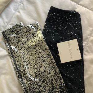 Beyond Yoga shine on leggings
